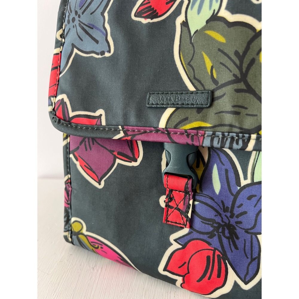 Vera Bradley Lunch Bag Box Floral Falling Flowers Insulated Buckle‎  Multi-Color - Picture 2 of 7